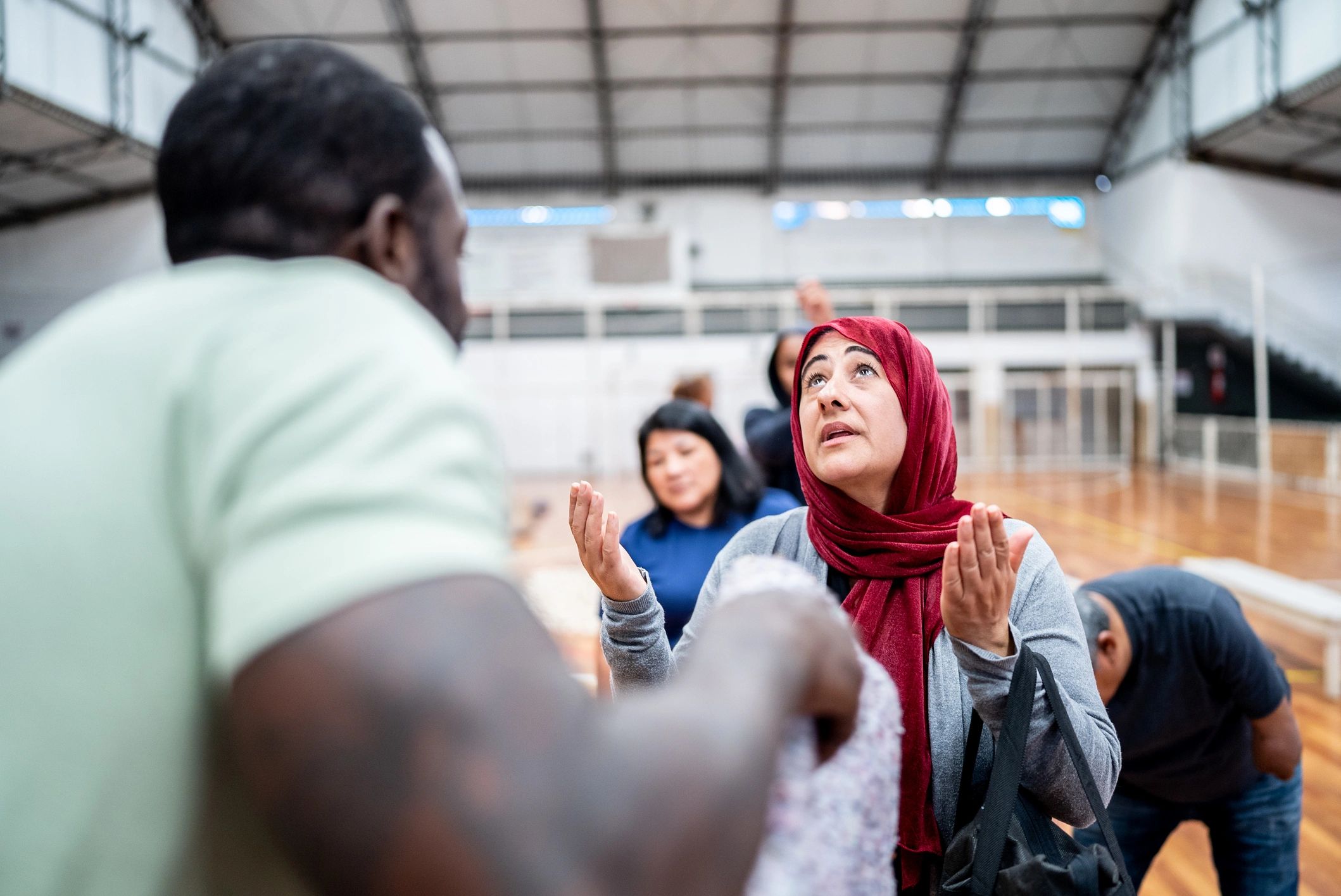 Portrait-style image supporting the mission of human-centered storytelling